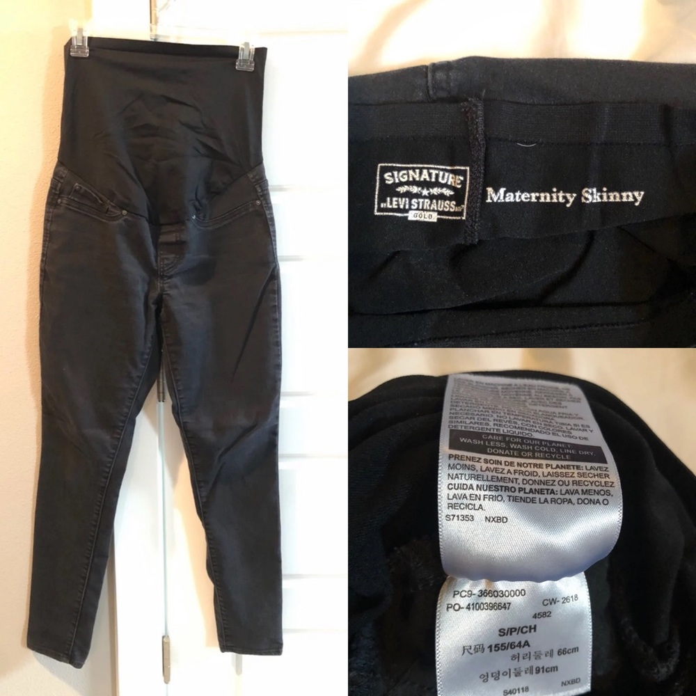 LEVI STRAUSS MATERNITY JEANS (SIZE: SMALL)